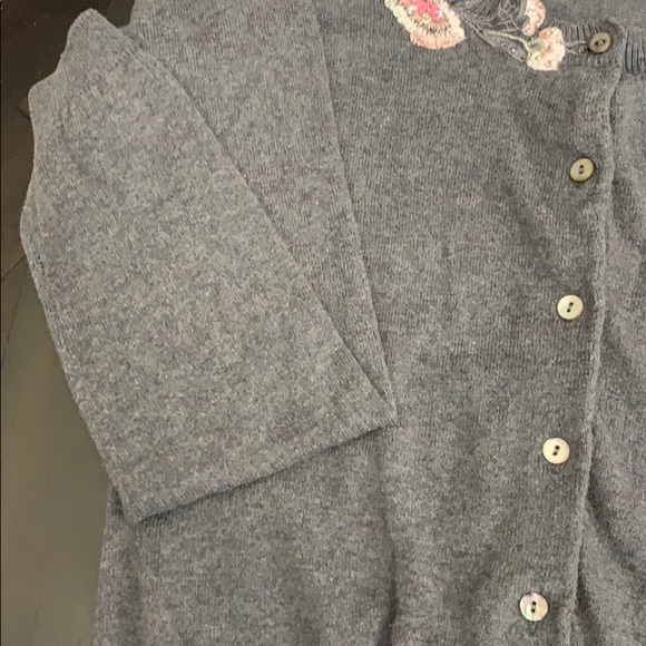 Lot 2 cardigans grey pin up style and magenta - Picture 4 of 16